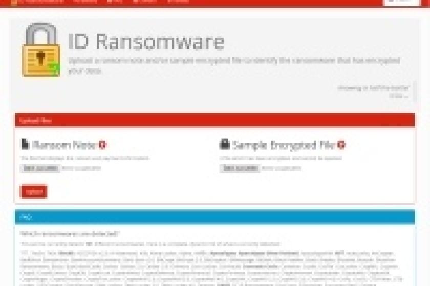 "ID Ransomware" hilft dabei, wenn es um das Identifizieren von Locky und Konsorten geht.