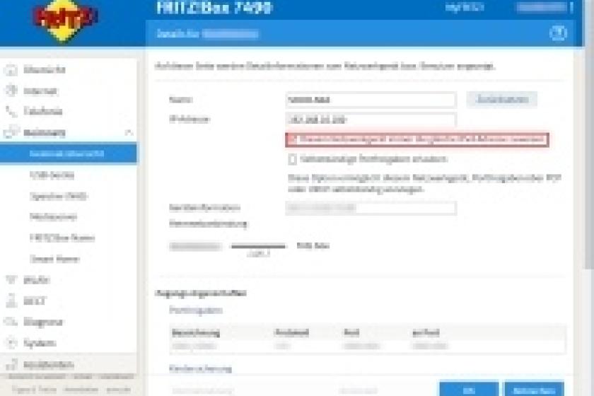 Feste IP-Adressen stellen mit der Fritz!Box trotz aktiviertem DHCP-Server kein Problem dar.