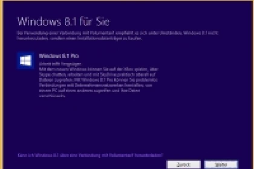 Mit dem kostenlosen Windows 8 Setup-Tool erstellen Sie einen bootfähigen Datenträger für Windows 8/8.1.