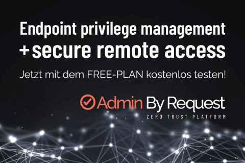 Endpoint privilege management + secure remote access von Admin by Request