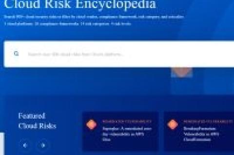 Die Cloud Risk Encyclopedia lässt sich unter anderem nach vier Risikolevels und 14 -kategorien filtern. 
