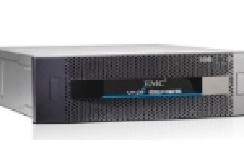 Mit der Storage-Serie "VNXe" – hier das Modell VNXe3300 – adressiert EMC kleine und mittlere Unternehmen