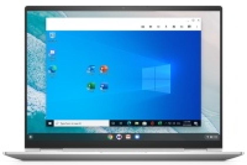 Die Bildschirmauflösung von Windows auf Chromebooks ändert sich mit "Parallels Desktop für Chromebook Enterprise" durch Klicken und Ziehen in der Ecke oder am Rand des Windows 10-Fensters.