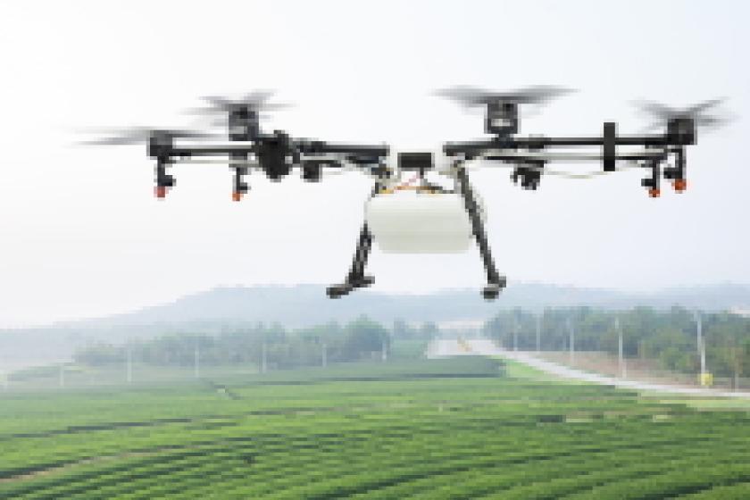 Unter anderem in der Landwirtschaft kommen die von Solectric vertriebenen Drohnen zum Einsatz.