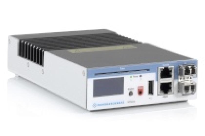 Der Ethernet-Verschlüsseler R&S SITLine ETH-S verarbeitet bis zu 10 GBit/s.