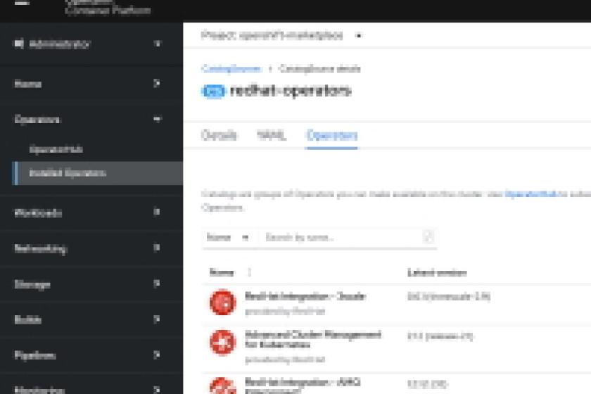 Für schnelle Resultate bietet Red Hat OpenShift zahlreiche fertige Container und Operators.