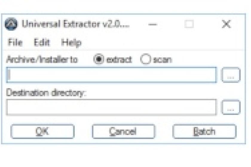 Der "Universal Extractor 2" ermöglicht das Extrahieren einzelner Dateien aus Archiven.