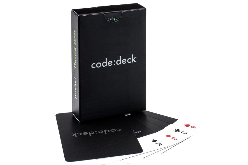 Kartenspielen einmal anders: Mit "code:deck" lernen Sie spielerisch Programmiersprachen kennen.