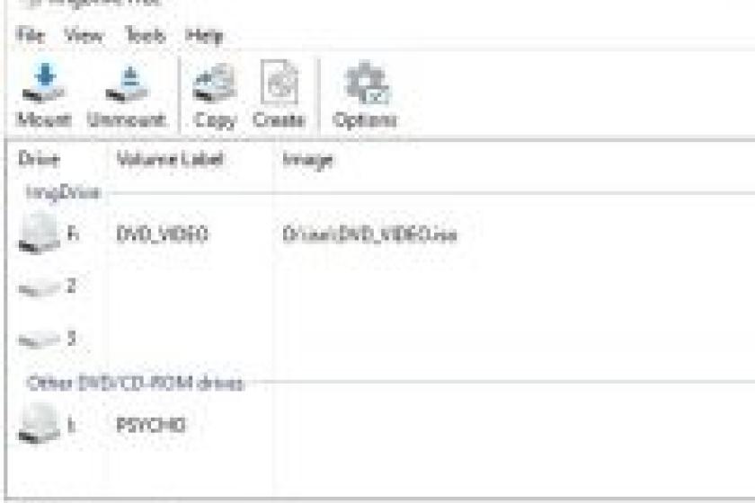 ImgDrive ist auf virtuelle Laufwerke und Image-Dateien fokussiert.