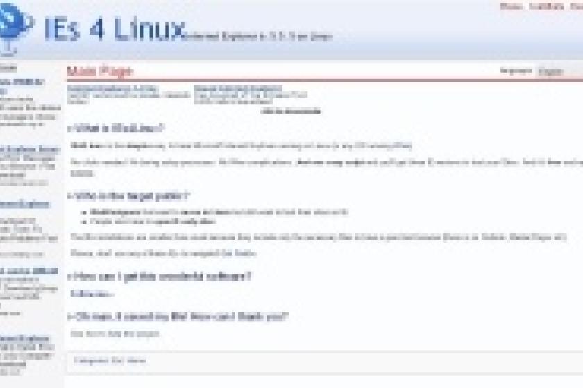 Das Projekt "IEs4Linux" bringt den Internet Explorer auf Linux-Systeme