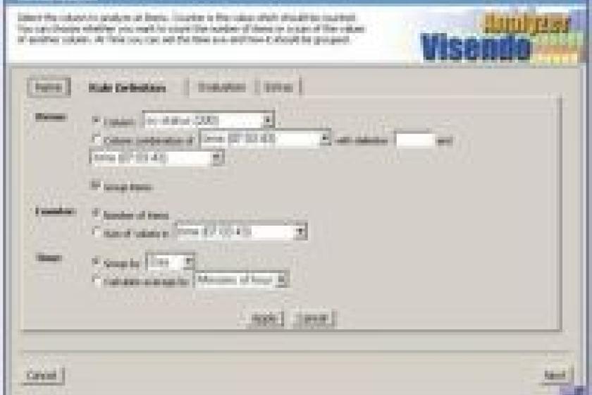 Logfile-Auswertung mit dem Visendo-Analyzer