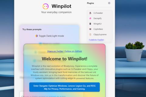 Winpilot hilft beim Entrümpeln von Windows. (Quelle: Github/Builtbybel)
