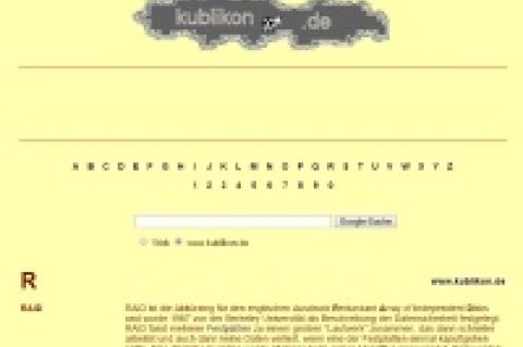 Ob über die alphabetische Liste oder die integrierte Suche – IT-Fachbegriffe sind auf "kublikon.de" schnell gefunden.