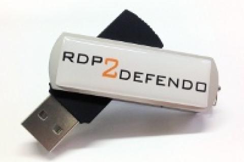 Der USB-Stick RDP 2 DEFENDO soll für den sicheren und einfachen VPN-Zugang ins Firmennetz sorgen