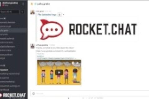 Rocket.Chat ist eine kostenfreie und trotzdem funktionsreiche Alternative zu Bezahldiensten wie Slack oder Teams.