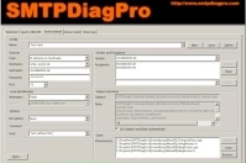 "SMTPDiagPro" überprüft die SMTP- und DNS MX-Konfiguration von Mail-Servern
