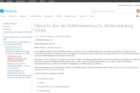 DISM ist auch unter Windows 8 ein mächtiges Werkzeug bei der automatisierten Installation des OS